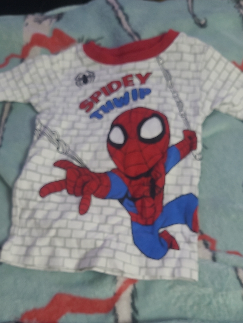 Marvel Spidey Tee in Red, Blue, White